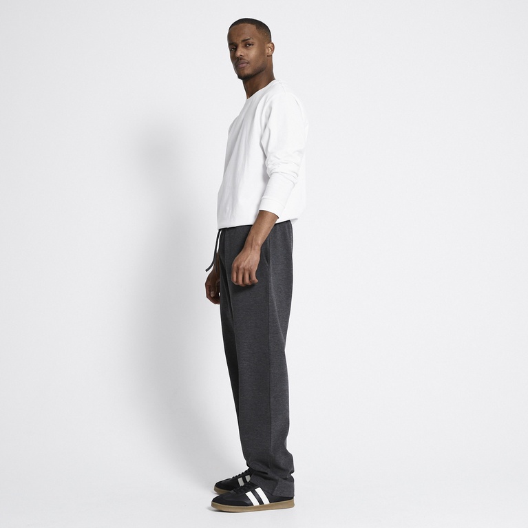 Straight dress pants "Theoz" Dark Grey